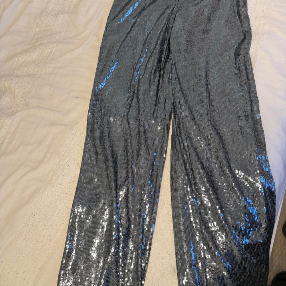A New Day Silver Sequin Skirt